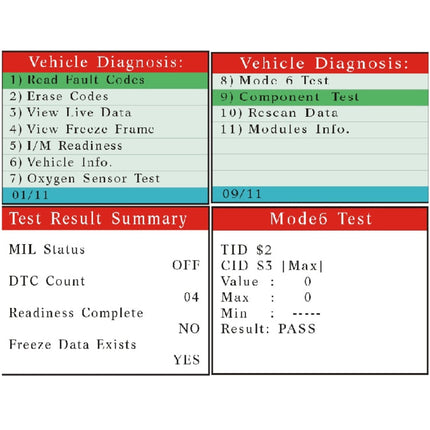 V800 Car Mini Code Reader OBD2 Fault Detector Diagnostic Tool, V800