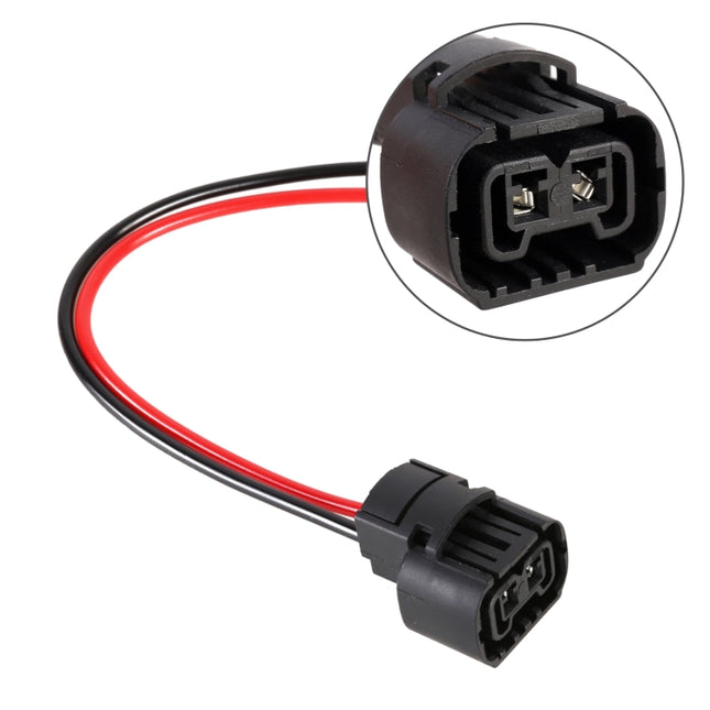 2 PCS H16 Bulb Holder Base Female Socket with Cable, H16