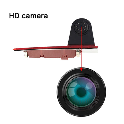 PZ477 Car Waterproof 170 Degree Brake Light View Camera for Ford Transit Custom, PZ477