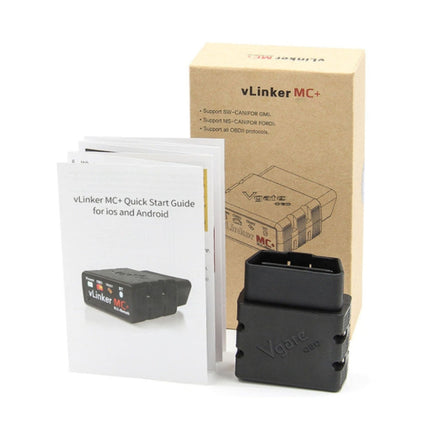 Vgate VLINKER MC+ V2.2 Bluetooth 4.0 Car OBD Fault Diagnosis Detector, MC+ V2.2 Bluetooth 4.0