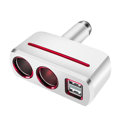 SHUNWEI SD-1918 80W 3.1A Car 2 in 1 Dual USB Charger, SD-1918