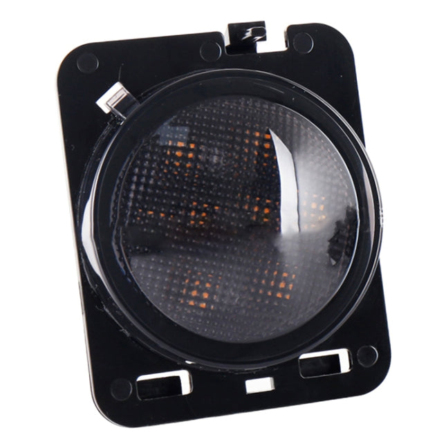 2 PCS 8W DC 12V Car SUV Refit LEDWheel Eyebrow Turn Signal for Jeep Wrangler JK 07-17, Specification: Butt Assembly Without Aperture, Specification: Butt Assembly Without Aperture