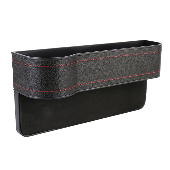 2 PCS Car Multi-functional Principal And Deputy Driver Seat Console Leather Box, Seat Console Leather Box (Beige), Seat Console Leather Box (Red), Seat Console Leather Box (Brown), Seat Console Leather Box (Black)