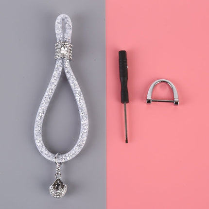Car Diamond Metal + Plastic Keychain
