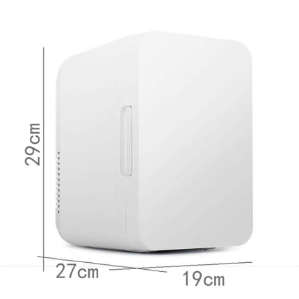 8L 37-48W Car / Home Mini Refrigerator, EU Plug, Pink, Blue, White