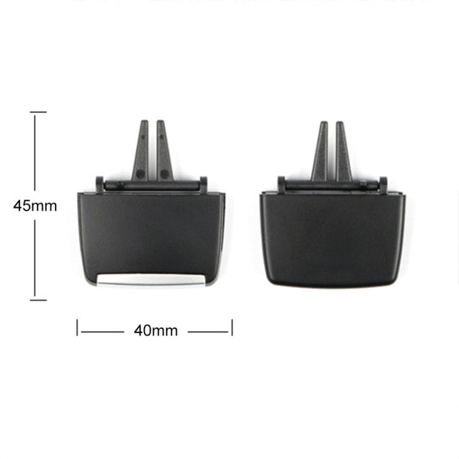 Car Rear Air Conditioning Exhaust Switch Paddle Air Conditioning Leaf Clip for BMW X5 / X6, Left and Right Drive Universal, For BMW X5 / X6 Rear