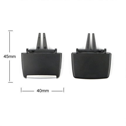 Car Front Air Conditioning Exhaust Switch Paddle Air Conditioning Leaf Clip for BMW X5 / X6, Left and Right Drive Universal, For BMW X5 / X6 Front