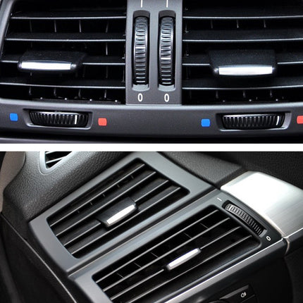 Car Front Air Conditioning Exhaust Switch Paddle Air Conditioning Leaf Clip for BMW X5 / X6, Left and Right Drive Universal, For BMW X5 / X6 Front