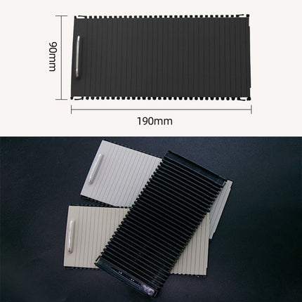 Car Water Cup Holder Roller Blind Zipper Storage Box Trim for Mercedes-Benz W204 / W212 2008-2015, For Mercedes-Benz (Black), For Mercedes-Benz (Grey), For Mercedes-Benz (Beige)