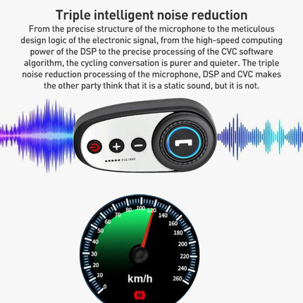 K10 Motorcycle Bluetooth Helmet Headset, Black Hard Pole Microphone, Carbon Fiber Hard Pole Microphone, Carbon Fiber Hidden Microphone, Black Hard Pole Microphone, Black Hidden Microphone, White Hidden Microphone, White Hard Pole Microphone