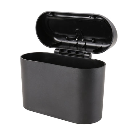 Vehicle Trash Can Bin Rubbish Bin Organizer Car-mounted Trash Storage Box, Trash Can Bin