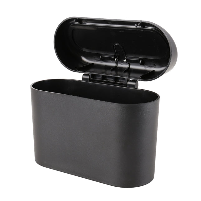 Vehicle Trash Can Bin Rubbish Bin Organizer Car-mounted Trash Storage Box, Trash Can Bin