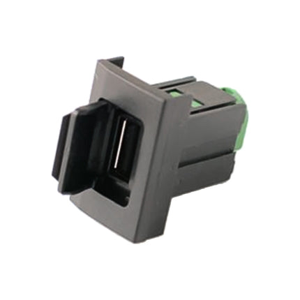 Car Center Console CD Reserved Position Modified USB Port 3.3x2.3cm for Volkswagen / Audi / Skoda, 3.3 x 2.3cm