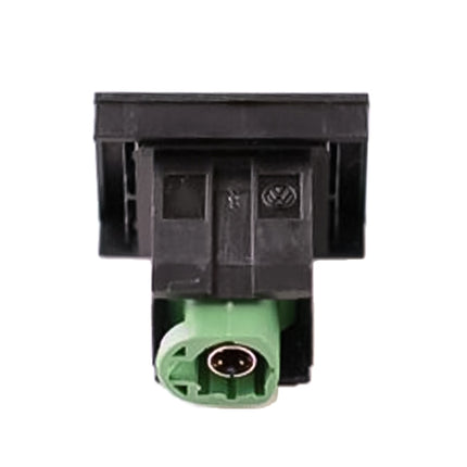 Car Center Console CD Reserved Position Modified USB Port 3.3x2.3cm for Volkswagen / Audi / Skoda, 3.3 x 2.3cm