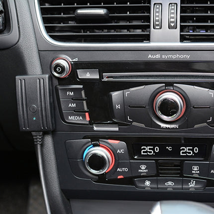 Car MFD2 RNS2 18PIN Bluetooth Music AUX Digital Audio Cable + MIC + Music Change for Audi / Volkswagen / Skoda