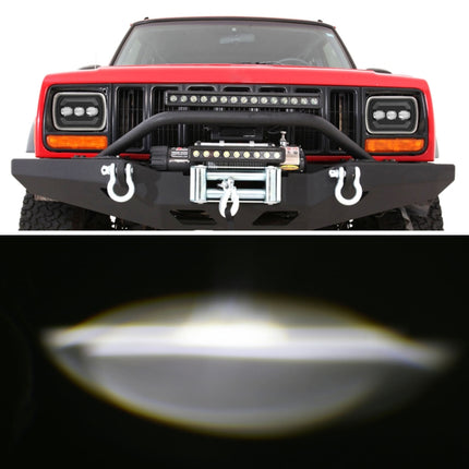 2073S 1 Pair 7 inch Car Square Headlight Work Light, 2073S