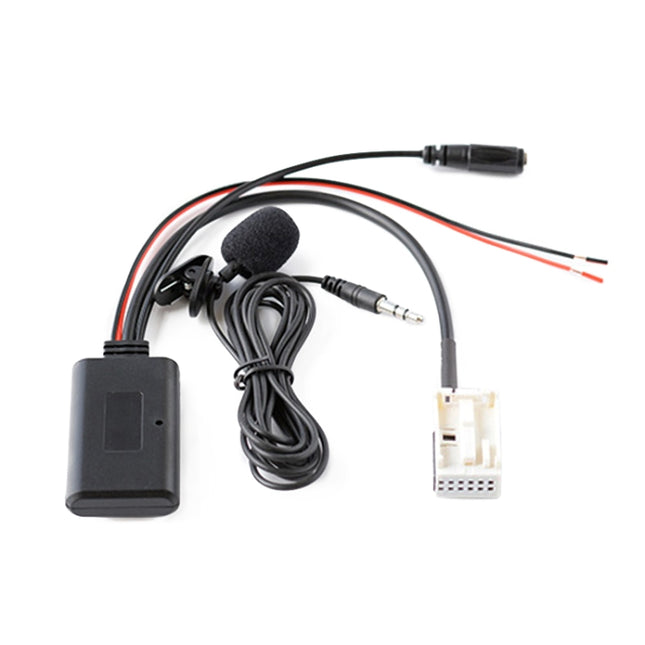 Car AUX Bluetooth Audio Cable + MIC for Volkswagen Scirocco / Magotan / Golf RCD510 300+ 310 RCD210, For Volkswagen Scirocco / Magotan
