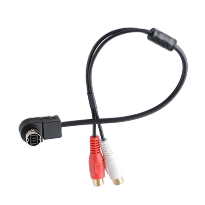 Car AUX Cable CD DVD Navigation Input Cable for Alpine KCA-121B 9887 9855J 105e 117J 305S, Ffor Alpine KCA-121B 9887