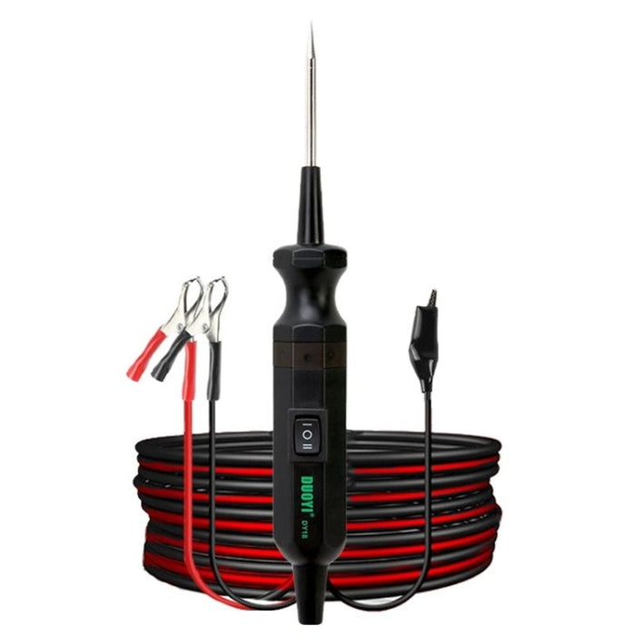 DUOYI DY18 Car Circuit Tester Probe Diagnostic Tool 12V 24V Current Voltmeter, DY18