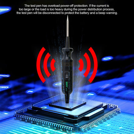 DUOYI DY18 Car Circuit Tester Probe Diagnostic Tool 12V 24V Current Voltmeter, DY18