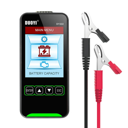 DUOYI DY222 Car 12V / 24V Battery Tester, DY222