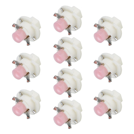 10 PCS B8.4 0.2W DC12V Wedge Instrument Panel COB LED Light Dashboard Gauge Cluster Indicator Lamp Bulb, B8.4 (Yellow Light), B8.4 (Ice Blue Light), B8.4 (Blue Light), B8.4 (Pink Light), B8.4 (Green Light), B8.4 (Red Light), B8.4 (White Light)