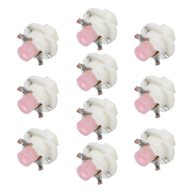 10 PCS B8.4 0.2W DC12V Wedge Instrument Panel COB LED Light Dashboard Gauge Cluster Indicator Lamp Bulb, B8.4 (Yellow Light), B8.4 (Ice Blue Light), B8.4 (Blue Light), B8.4 (Pink Light), B8.4 (Green Light), B8.4 (Red Light), B8.4 (White Light)