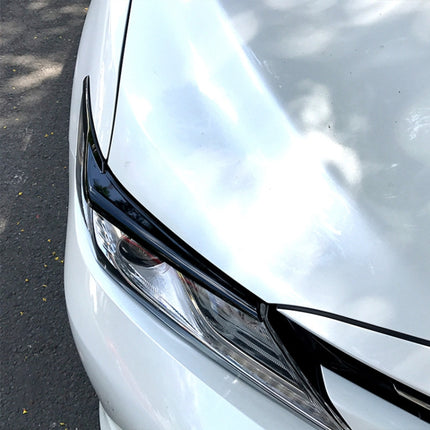 Car Headlight Eyebrow Decoration Sticker for Toyota Camry 2018+, Headlight Eyebrow For Toyota Camry 2018+ (Black), Headlight Eyebrow For Toyota Camry 2018+ (Carbon Fiber Black)