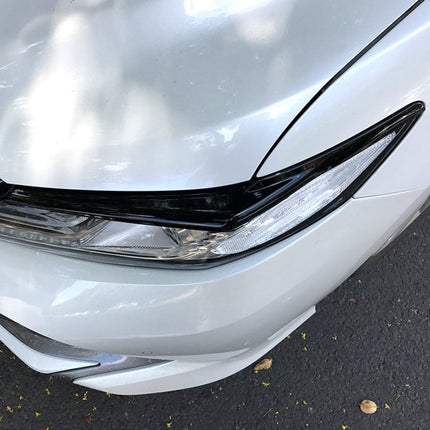 Car Headlight Eyebrow Decoration Sticker for Toyota Camry 2018+, Headlight Eyebrow For Toyota Camry 2018+ (Black), Headlight Eyebrow For Toyota Camry 2018+ (Carbon Fiber Black)