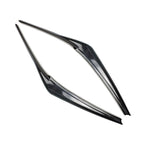 Headlight Eyebrow For Toyota Camry 2018+ (Carbon Fiber Black) / Carbon Fiber Black