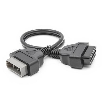 14Pin to 16Pin Car OBD2 Conversion Cable OBDII Diagnostic Adapter Cable for Nissan, 14Pin to 16Pin for Nissan