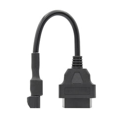 16Pin to 3Pin Motorcycles OBD2 Conversion Cable OBDII Diagnostic Adapter Cable for KYMCO, 16Pin to 3Pin