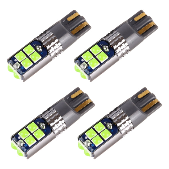 4 PCS T10 DC12V / 2W Car Clearance Light 10LEDs SMD-3030 Lamp Beads
