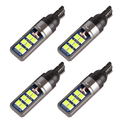 4 PCS T10 DC12V / 4W Car Clearance Light 12LEDs SMD-3030 Lamp Beads, 12LEDs SMD-3030 (Red Light), 12LEDs SMD-3030 (White Light), 12LEDs SMD-3030 (Yellow Light), 12LEDs SMD-3030 (Ice Blue Light), 12LEDs SMD-3030 (Blue Light), 12LEDs SMD-3030 (Pink Light...
