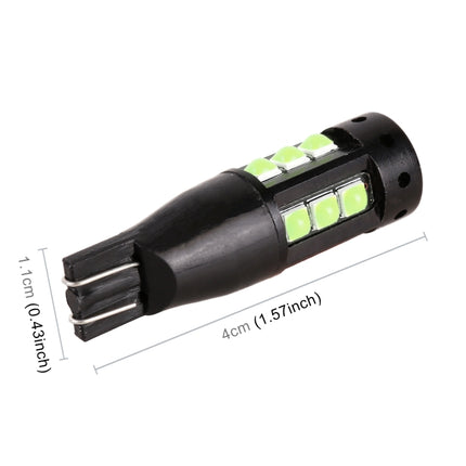 2 PCS T10 DC12V / 6.5W Car Clearance Light 15LEDs SMD-3030 Lamp Beads, 15LEDs SMD-3030 (White Light), 15LEDs SMD-3030 (Yellow Light), 15LEDs SMD-3030 (Ice Blue Light), 15LEDs SMD-3030 (Blue Light), 15LEDs SMD-3030 (Pink Light)                          ...