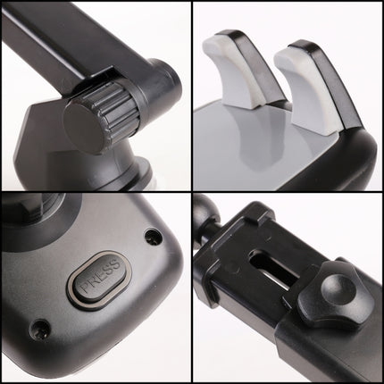 Car Automatic Telescopic Multifunctional 360-degree Mobile Phone Central Control Holder, Mobile Phone Central Control Holder