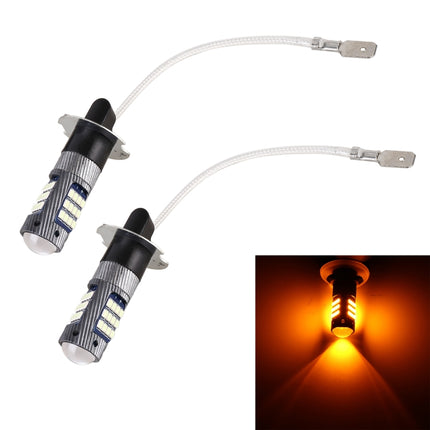 1 Pair H3 DC12V / 5W Car LED Fog Light with 42LEDs SMD-2016 Lamp Beads, H3 (Ice Blue Light), H3 (White Light), H3 (Yellow Light)