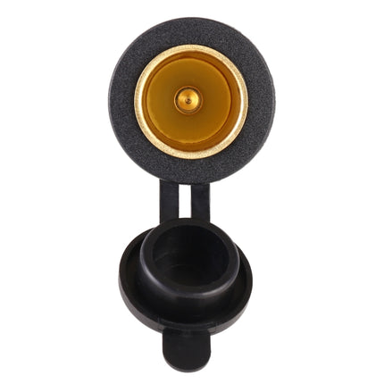 Car Cigarette Lighter Female Socket Plug Connector with Cover, Connector with Cover