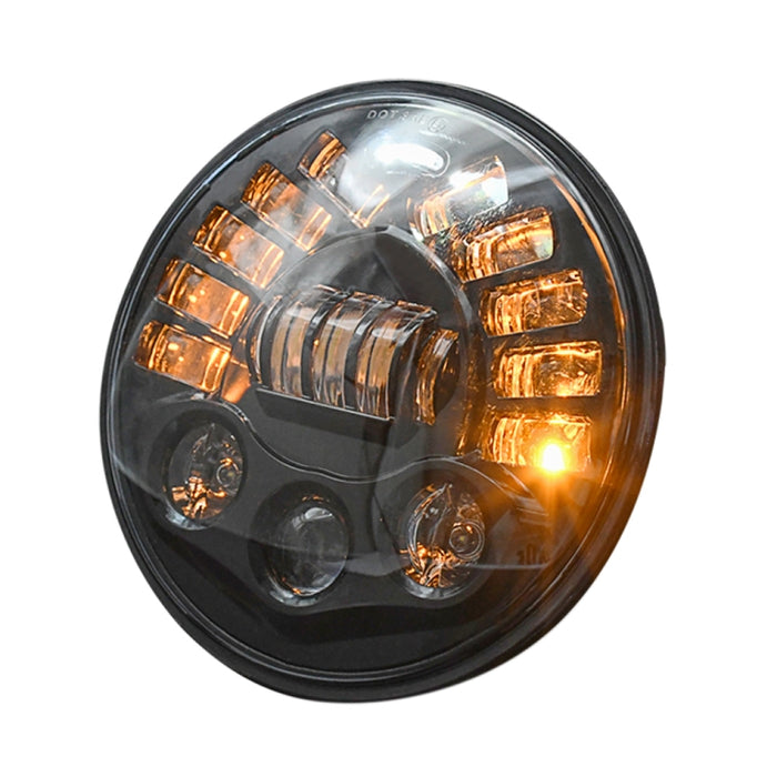 7 inch Car Matrix Gradient LED Headlight Lamps for Jeep Wrangler, 7 inch Matrix