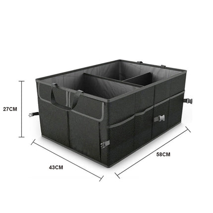 Car Trunk Foldable Storage Box, Size: 58 x 43 x 27cm, 58 x 43 x 27cm
