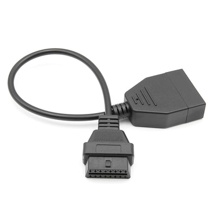 12Pin to 16Pin Car OBD2 Conversion Cable OBDII Diagnostic Adapter Cable for GM