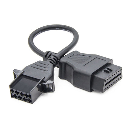 8Pin to 16Pin Car OBD2 Conversion Cable OBDII Diagnostic Adapter Cable for Volvo, For Volvo 8 Pin to 16 Pin
