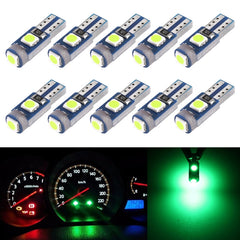 10 in 1 Car T5 0.2W DC12V Instrument Panel LED Decorative Light