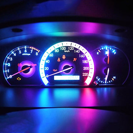 10 in 1 Car T5 0.2W DC12V Instrument Panel LED Decorative Light