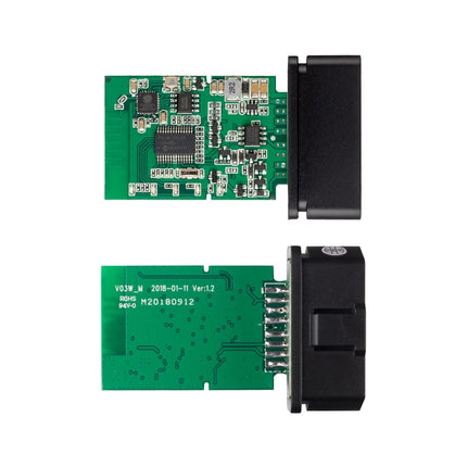 OBD II ELM327 WiFi Car Fault Diagnostic Tool PIC25K80 Chip, WiFi ELM327