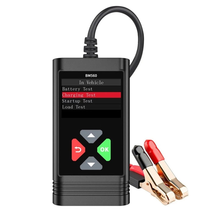 KINGBOLEN BM560 6V 12V Car Digital Load Battery Tester, BM560