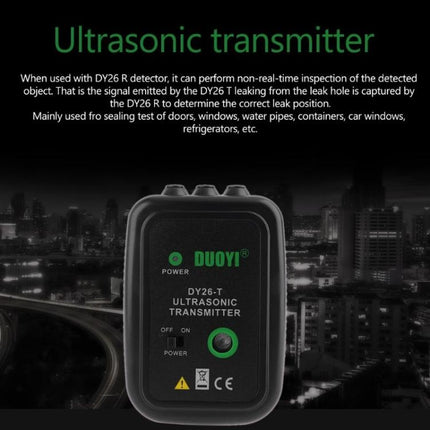 DUOYI DY26 Car Ultrasonic Flaw Detectors Portable Vacuum Sealing Leakage Tester, DY26