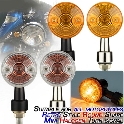 2 PCS PE-ZS101 Motorcycle Turn Signal Light