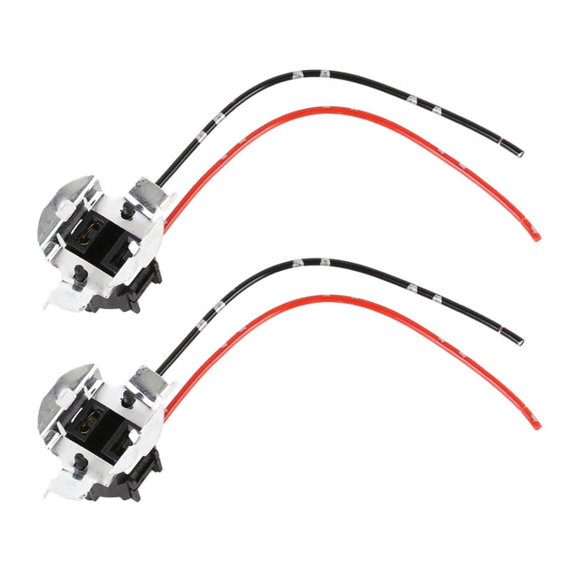 1 Pair TK-305 H7 Halogen Lamp Socket Car Bulb Holder Base with Cable, TK-305 H7
