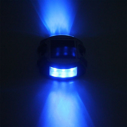 Solar Horseshoe Road Stud Light Car Guidance Light Road Deceleration Light, Constantly Bright Version, Constantly Bright Version